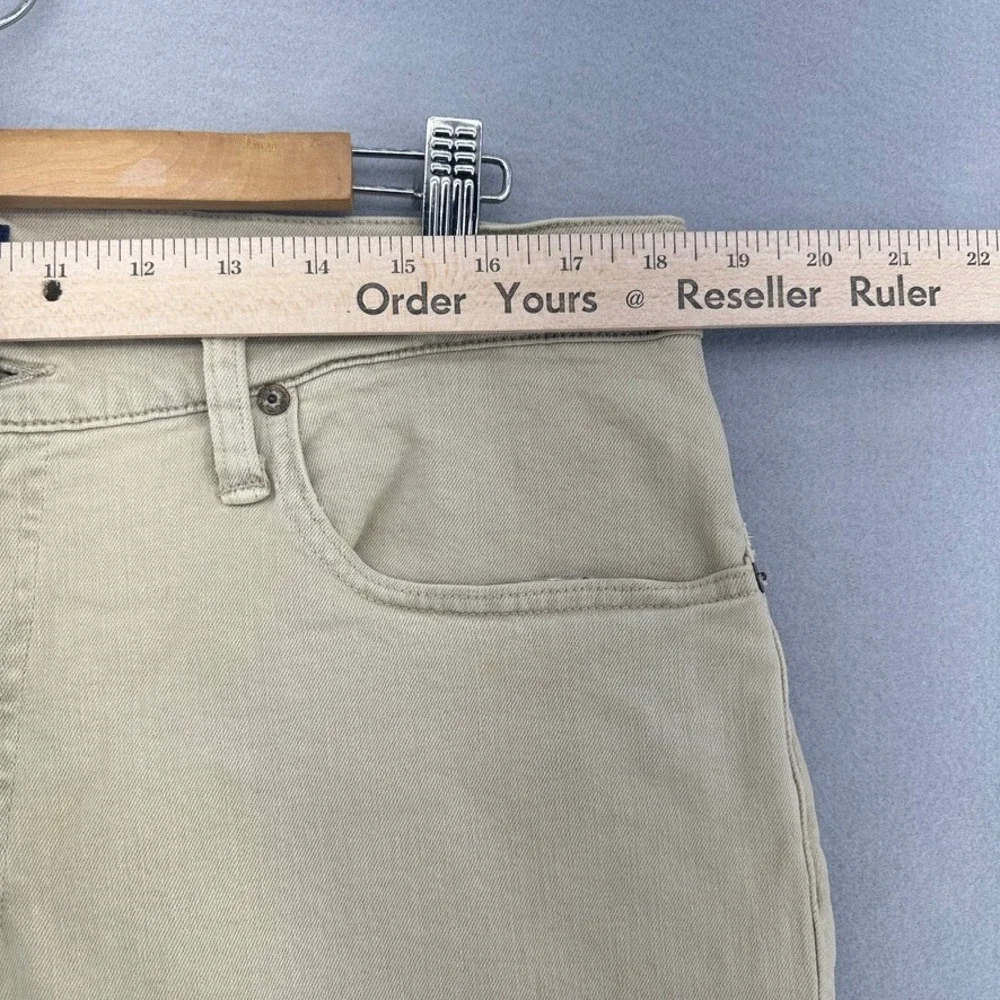 Polo Ralph Lauren Hampton Relaxed Straight Jeans Mens 36x30 (28) Tan Khaki Denim - Picture 4 of 9